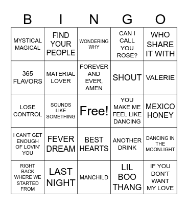 2020'S MIX COVERALL Bingo Card