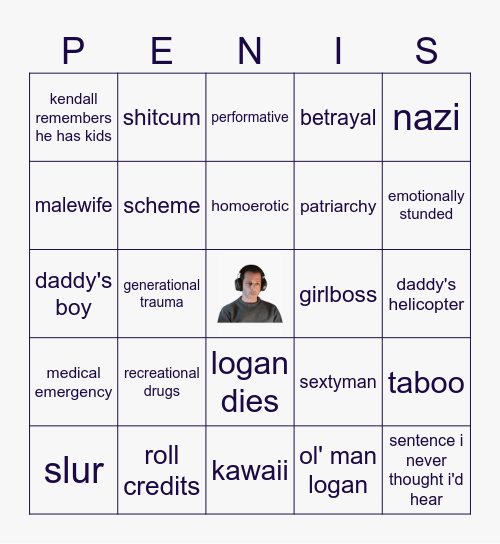 suck session Bingo Card