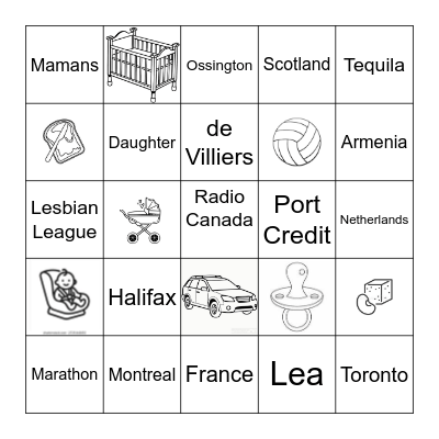 WELCOME LEA ! Bingo Card