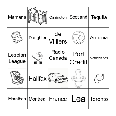 WELCOME LEA ! Bingo Card