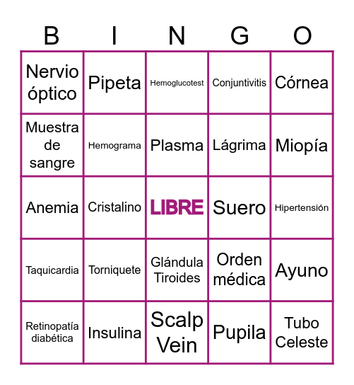 TM BINGO Card