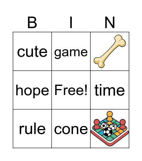 Magic e Bingo Card