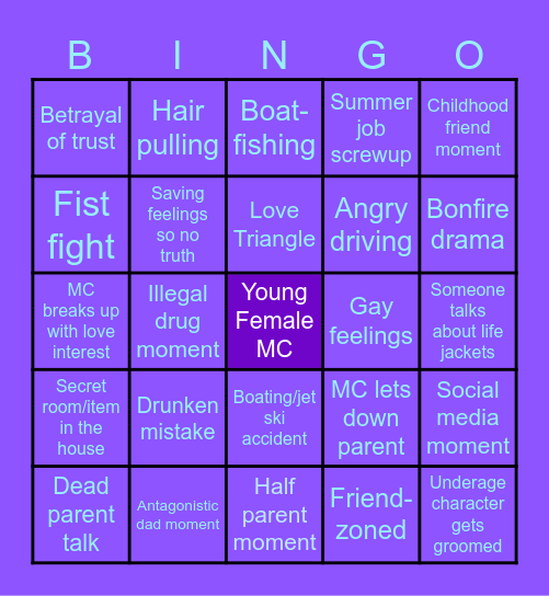 Sterling Point Sloppy Toppy Bingo Card