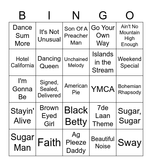 Oakleigh and the Amber Bingo Card
