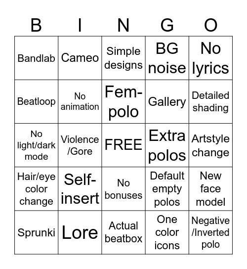 Incredibingo Card