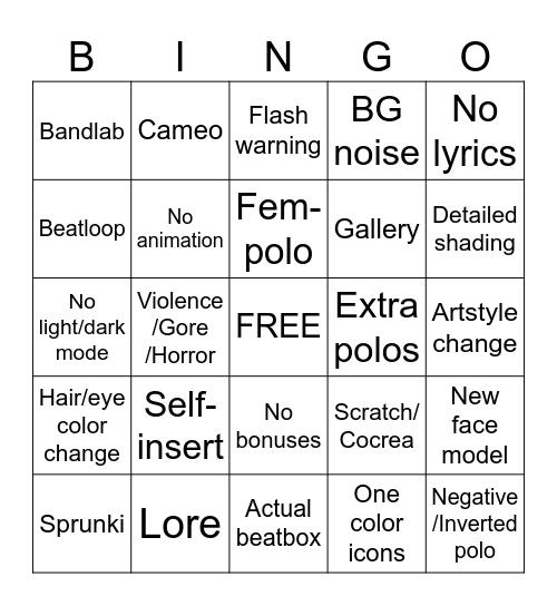 Incredibingo Card