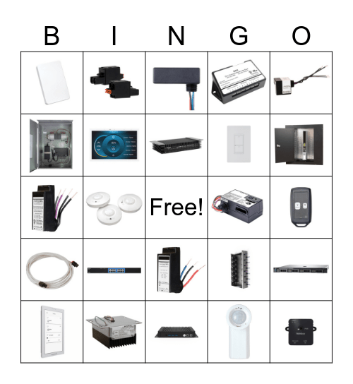 Wattstopper Plus  Bingo Card