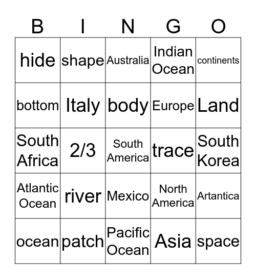 badda Bingo Card