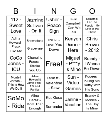 Music Bingo: 42" Bundle Pack Bingo Card