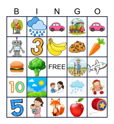 REVIEW BINGO Card