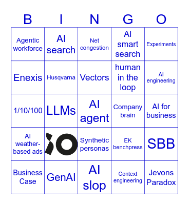 AI for Business Bingo Card