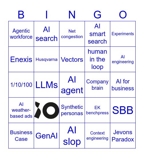 AI for Business Bingo Card