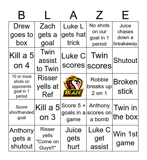 State 2017 Bingo Card