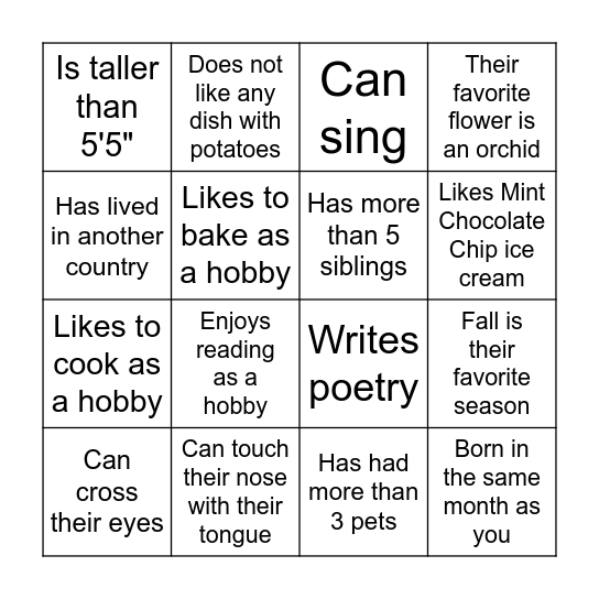 Worth It Bingo! Bingo Card