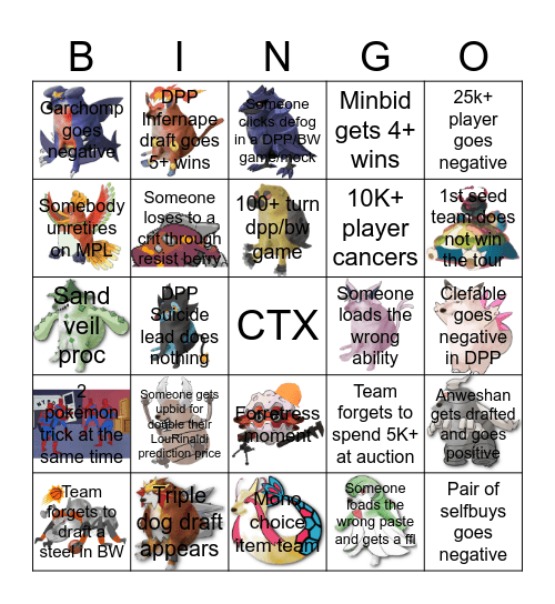 MPL Bingo Card