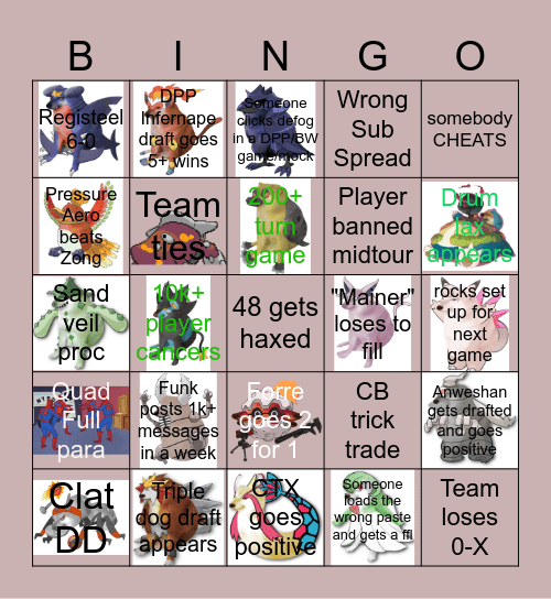 MPL Bingo Card