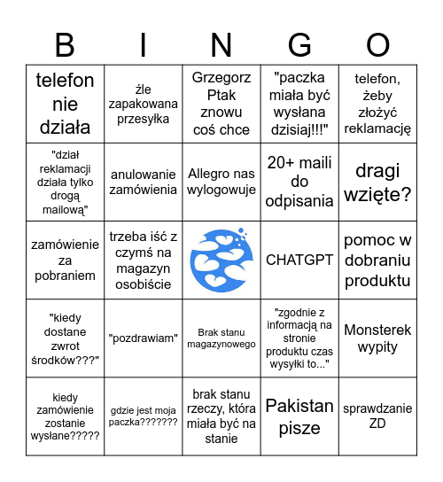 Plantica Bingo Card