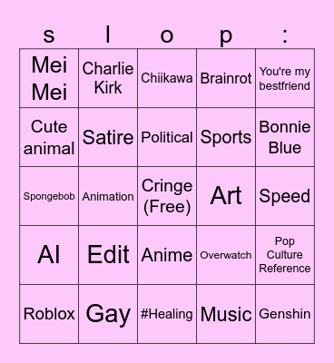 kenz dikdok Bingo Card