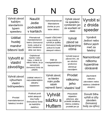 Zamzanovo Bucket Bingo Card