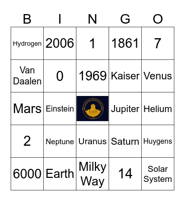 The L.A.D. 'F. Kaiser' bingo Card