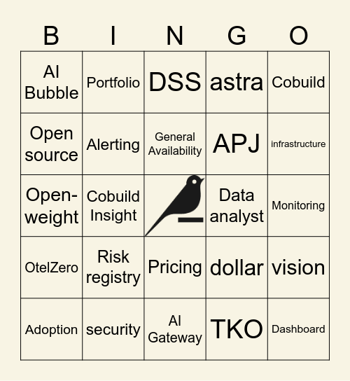 Technology All Hands Bingo Card
