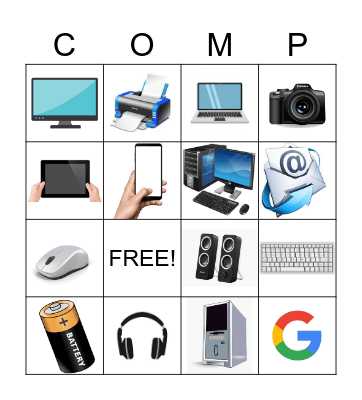 TECHNOLOGY Bingo Card