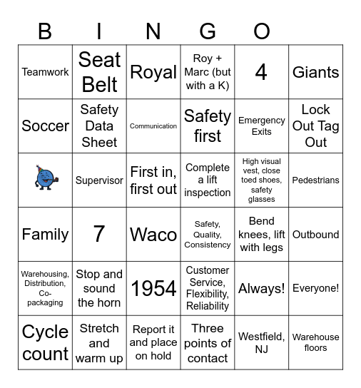 Romarkable Bingo! Bingo Card