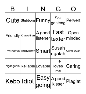 Praising Ad Bingo Card