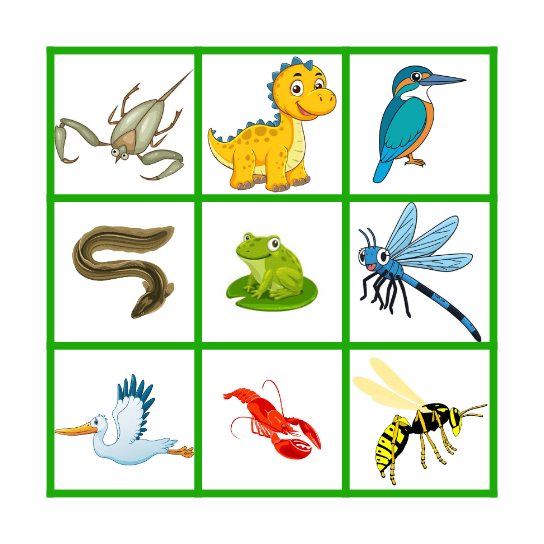 Bingo Guarda Rios Bingo Card