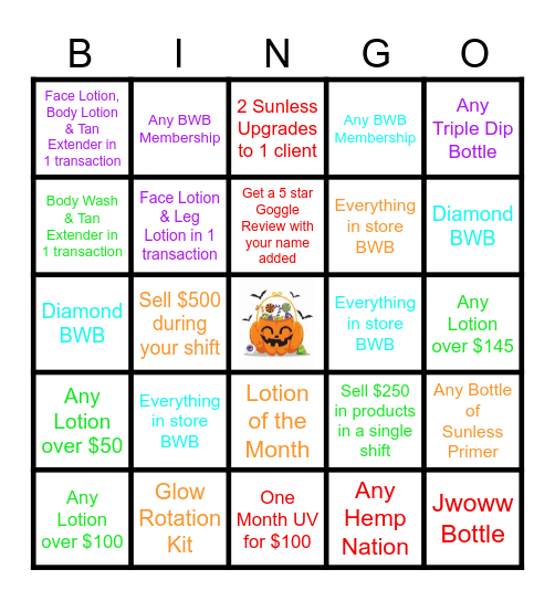 2026 HALLOWEEN BINGO Card
