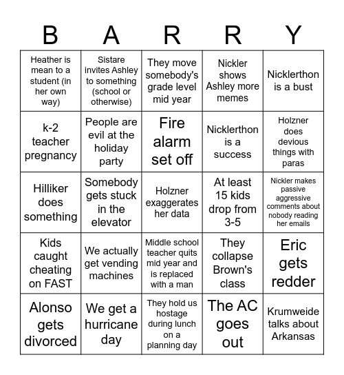 Coastal Bingo 2026-27 Bingo Card