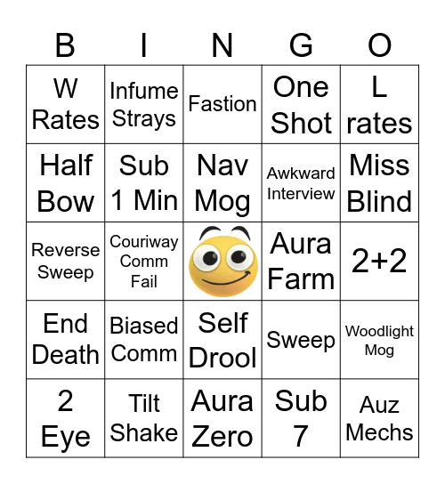 Playoffs Bingo! Bingo Card