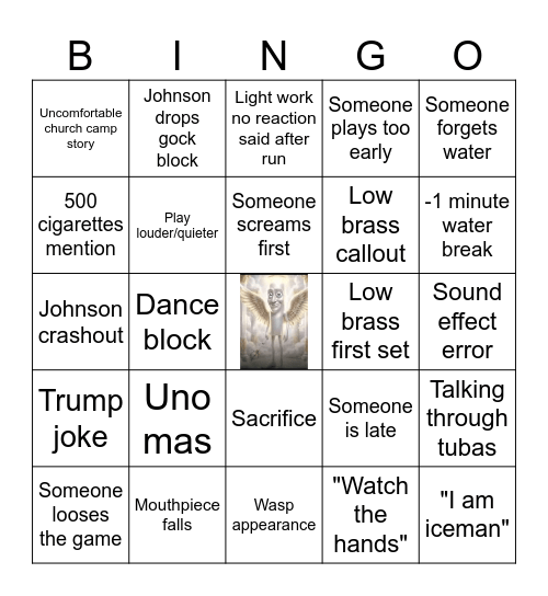 Low brass bingo Card