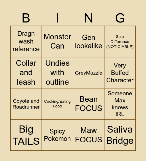 MEME REVIEW BING! Bingo Card