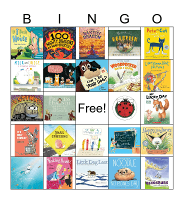 NH Ladybug Award Winners Bingo Card