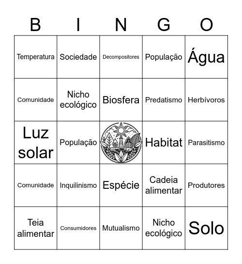 BINGO ECOLÓGICO Bingo Card