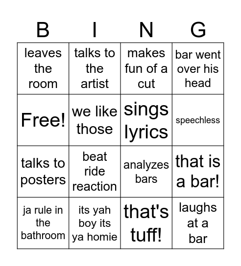 NoLifeShaq Bingo Card
