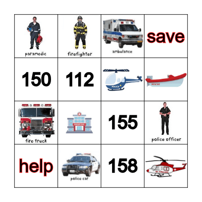 HELP Bingo Card