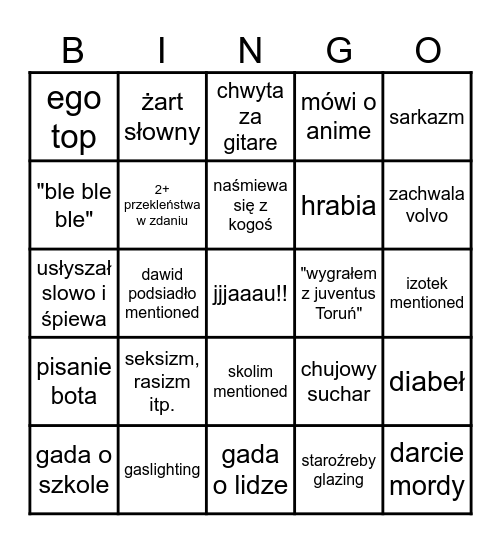 Badlion Bingo Card