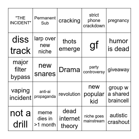 26-27 Bingo Card