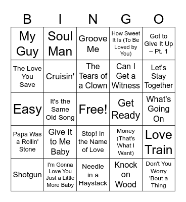 101MB Rd 1 Bingo Card