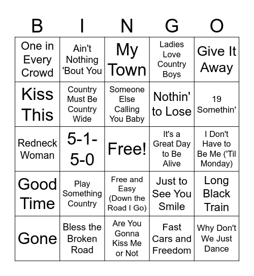 101MB Rd 2 Bingo Card