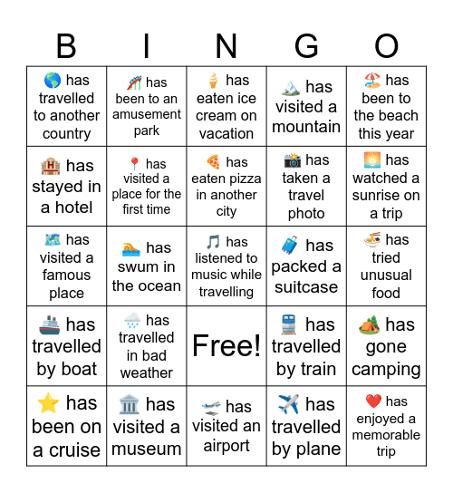 Let's play BINGO Card