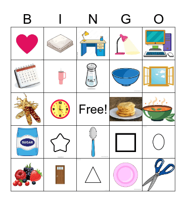 Ho-Chunk Language Bingo Card