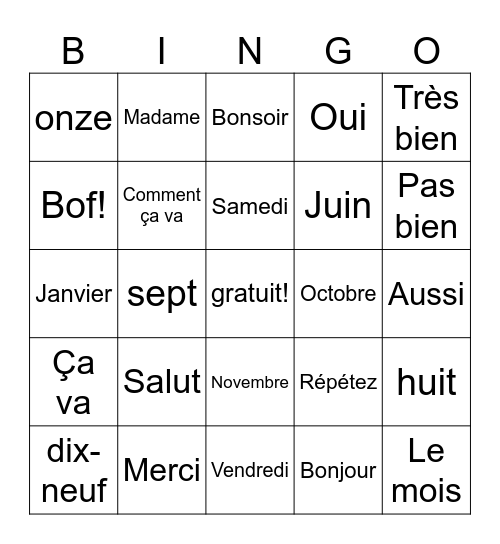 Catalina Diaz Bingo Card