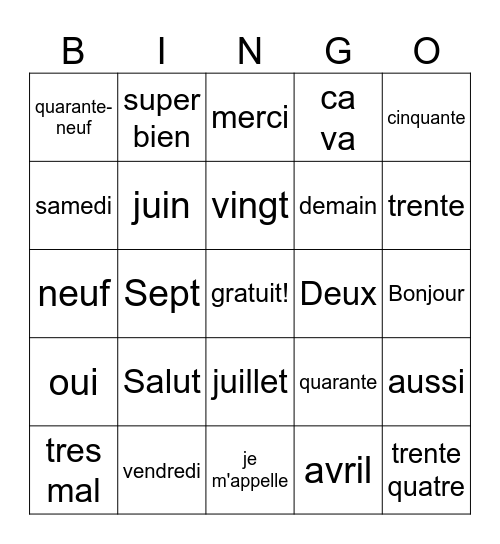 Brynn Boyce Bingo Card