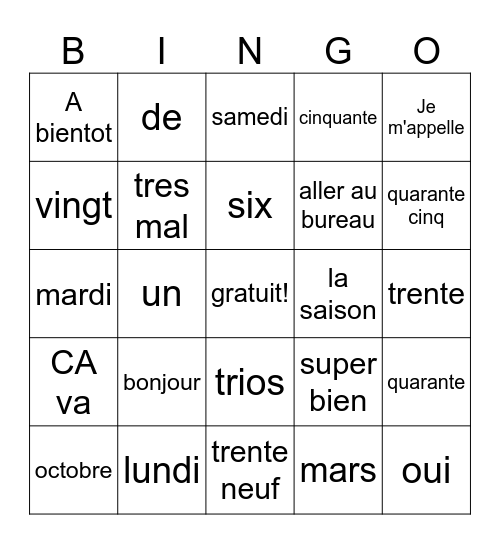 ORLEN FUNEZ LOPEZ Bingo Card