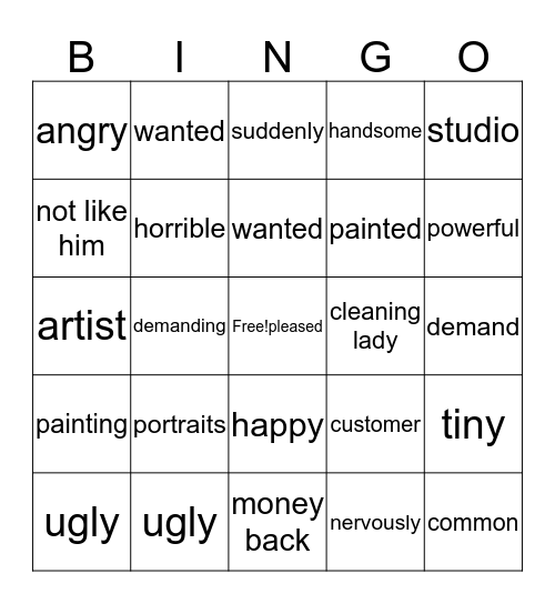 semmul Bingo Card