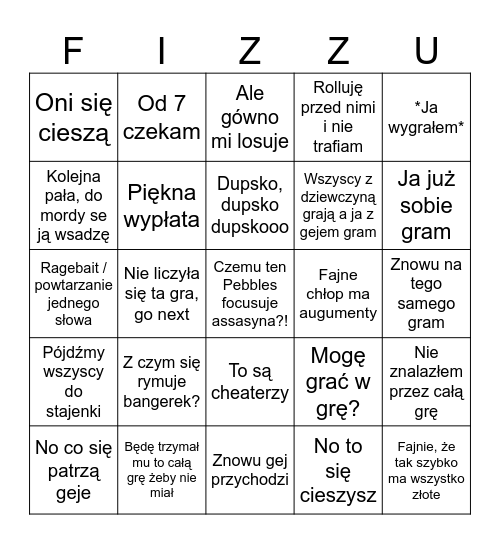 TFT Bingo Card
