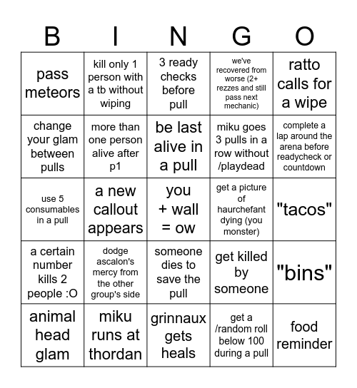 does this even count as bingo Card